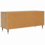 Gabinete de TV con cajón Roble artesanal 100 x 34,5 x 44,5 cm en Muebles TV | Comprar online en Foru.es