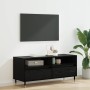 Gabinete de TV con cajón Roble Negro 100 x 34,5 x 44,5 cm en Muebles TV | Comprar online en Foru.es