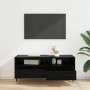 Gabinete de TV con cajón Roble Negro 100 x 34,5 x 44,5 cm en Muebles TV | Comprar online en Foru.es