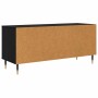 Gabinete de TV con cajón Roble Negro 100 x 34,5 x 44,5 cm en Muebles TV | Comprar online en Foru.es