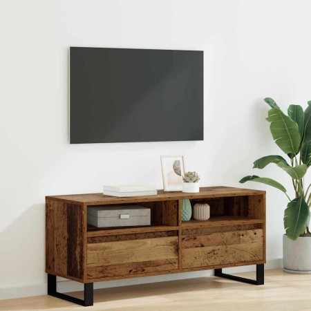 Gabinete de TV con cajón Madera Vieja 100 x 34,5 x 44,5 cm en Muebles TV | Comprar online en Foru.es