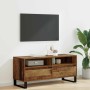 Gabinete de TV con cajón Madera Vieja 100 x 34,5 x 44,5 cm en Muebles TV | Comprar online en Foru.es