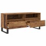Gabinete de TV con cajón Madera Vieja 100 x 34,5 x 44,5 cm en Muebles TV | Comprar online en Foru.es