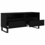 Gabinete de TV con cajón Roble Negro 100 x 34,5 x 44,5 cm en Muebles TV | Comprar online en Foru.es