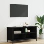Gabinete de TV Roble Negro 100 x 40 x 50 cm en Muebles TV | Comprar online en Foru.es