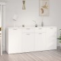 Aparador de madera de ingeniería negro 160x36x75 cm de vidaXL, Aparadores - Ref: Foro24-3074927, Precio: 177,49 €, Descuento: %