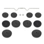 Mancuerna curl con discos 90 kg de vidaXL, Peso libre - Ref: Foro24-3145023, Precio: 225,39 €, Descuento: %