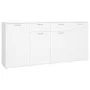 Aparador de madera de ingeniería negro 160x36x75 cm de vidaXL, Aparadores - Ref: Foro24-3074927, Precio: 170,80 €, Descuento: %