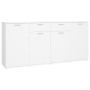 Aparador de madera de ingeniería negro 160x36x75 cm de vidaXL, Aparadores - Ref: Foro24-3074927, Precio: 177,49 €, Descuento: %