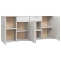 Aparador de madera de ingeniería gris 160x36x75 cm de vidaXL, Aparadores - Ref: Foro24-3074931, Precio: 179,44 €, Descuento: %