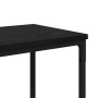 Mesa Consola Roble Negro 160 x 30 x 75 cm Madera de ingeniería en Mesas auxiliares | Comprar online en Foru.es