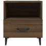 Mesita de noche 2 uds madera contrachapada color roble marrón de vidaXL, Mesitas de noche - Ref: Foro24-817308, Precio: 72,76...