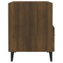 Mesita de noche 2 uds madera contrachapada color roble marrón de vidaXL, Mesitas de noche - Ref: Foro24-817308, Precio: 72,76...