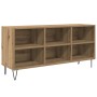 Gabinete de TV Roble artesanal 103,5 x 30 x 50 cm en Muebles TV | Comprar online en Foru.es