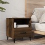 Mesita de noche 2 uds madera contrachapada color roble marrón de vidaXL, Mesitas de noche - Ref: Foro24-817308, Precio: 72,76...