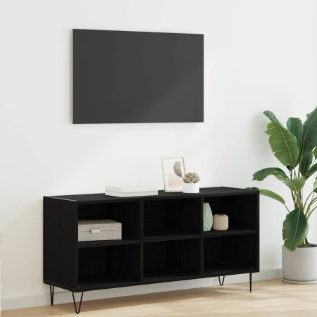 Gabinete de TV Roble Negro 103,5 x 30 x 50 cm en Muebles TV | Comprar online en Foru.es