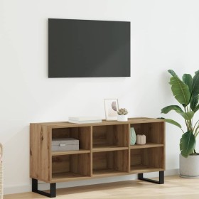 Gabinete de TV Roble artesanal 103,5 x 30 x 50 cm en Muebles TV | Comprar online en Foru.es