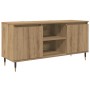 Gabinete de TV Roble artesanal 104 x 35 x 50 cm en Muebles TV | Comprar online en Foru.es
