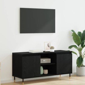 Gabinete de TV Roble Negro 104 x 35 x 50 cm en Muebles TV | Comprar online en Foru.es