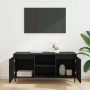 Gabinete de TV Roble Negro 104 x 35 x 50 cm en Muebles TV | Comprar online en Foru.es