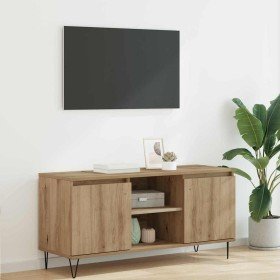 Gabinete de TV Roble artesanal 104 x 35 x 50 cm en Muebles TV | Comprar online en Foru.es