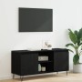 Gabinete de TV Roble Negro 104 x 35 x 50 cm en Muebles TV | Comprar online en Foru.es