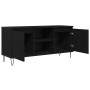 Gabinete de TV Roble Negro 104 x 35 x 50 cm en Muebles TV | Comprar online en Foru.es