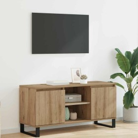 Gabinete de TV Roble artesanal 104 x 35 x 50 cm en Muebles TV | Comprar online en Foru.es