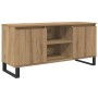 Gabinete de TV Roble artesanal 104 x 35 x 50 cm en Muebles TV | Comprar online en Foru.es