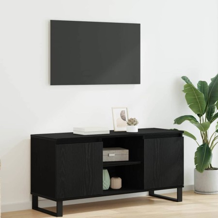 Gabinete de TV Roble Negro 104 x 35 x 50 cm en Muebles TV | Comprar online en Foru.es