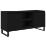 Gabinete de TV Roble Negro 104 x 35 x 50 cm en Muebles TV | Comprar online en Foru.es