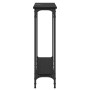 Mesa Consola Roble Negro 75 x 22,5 x 75 cm Madera de ingeniería en Mesas auxiliares | Comprar online en Foru.es