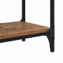 Mesa Consola con estante Madera envejecida 100 x 29 x 75 cm en Mesas auxiliares | Comprar online en Foru.es
