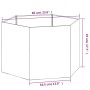 Jardinera de acero corten oxidado 60x60x45 cm de vidaXL, Maceteros y jardineras - Ref: Foro24-823675, Precio: 62,70 €, Descue...