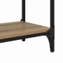 Mesa Consola con estante Roble artesanal 100 x 29 x 75 cm en Mesas auxiliares | Comprar online en Foru.es