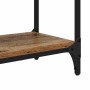 Mesa Consola con estante Madera envejecida 75 x 29 x 75 cm en Mesas auxiliares | Comprar online en Foru.es