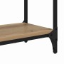 Mesa Consola con estante Roble artesanal 75 x 29 x 75 cm en Mesas auxiliares | Comprar online en Foru.es