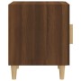 Mesita de noche madera contrachapada color roble marrón de vidaXL, Mesitas de noche - Ref: Foro24-817313, Precio: 27,33 €, De...