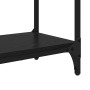 Mesa Consola Roble Negro 75 x 29 x 75 cm Madera de ingeniería en Mesas auxiliares | Comprar online en Foru.es