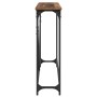 Mesa Consola Manual Madera envejecida 102 x 23 x 75 cm en Mesas auxiliares | Comprar online en Foru.es