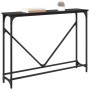 Mesa Consola Roble Negro 102 x 23 x 75 cm Madera de ingeniería en Mesas auxiliares | Comprar online en Foru.es