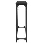 Mesa Consola Roble Negro 102 x 23 x 75 cm Madera de ingeniería en Mesas auxiliares | Comprar online en Foru.es