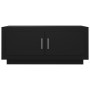 Mesa de centro madera de ingeniería negra 102x50x45 cm de vidaXL, Mesas de centro - Ref: Foro24-811809, Precio: 78,43 €, Desc...