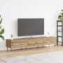 Gabinete de TV con cajón Roble artesanal 150 x 36 x 30 cm en Muebles TV | Comprar online en Foru.es