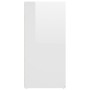 Aparador de madera de ingeniería blanco brillo 160x36x75 cm de vidaXL, Aparadores - Ref: Foro24-3074933, Precio: 211,80 €, De...