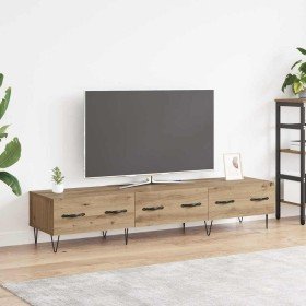 Gabinete de TV con cajón Roble artisan 150 x 36 x 30 cm en Muebles TV | Comprar online en Foru.es