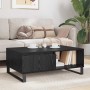 Mesa de Café Roble Negro 90 x 60 x 35 cm Madera de ingeniería en Mesas de centro | Comprar online en Foru.es