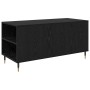 Mesa de Café con cajón Roble Negro 102 x 44,5 x 50 cm en Mesas de centro | Comprar online en Foru.es