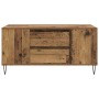 Mesa de Café con cajón Madera envejecida 102 x 44,5 x 50 cm en Mesas de centro | Comprar online en Foru.es