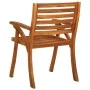 Garden chairs with cushions, 4 units, solid acacia wood. by vidaXL, Garden chairs - Ref: Foro24-3075189, Price: 383,26 €, Dis...